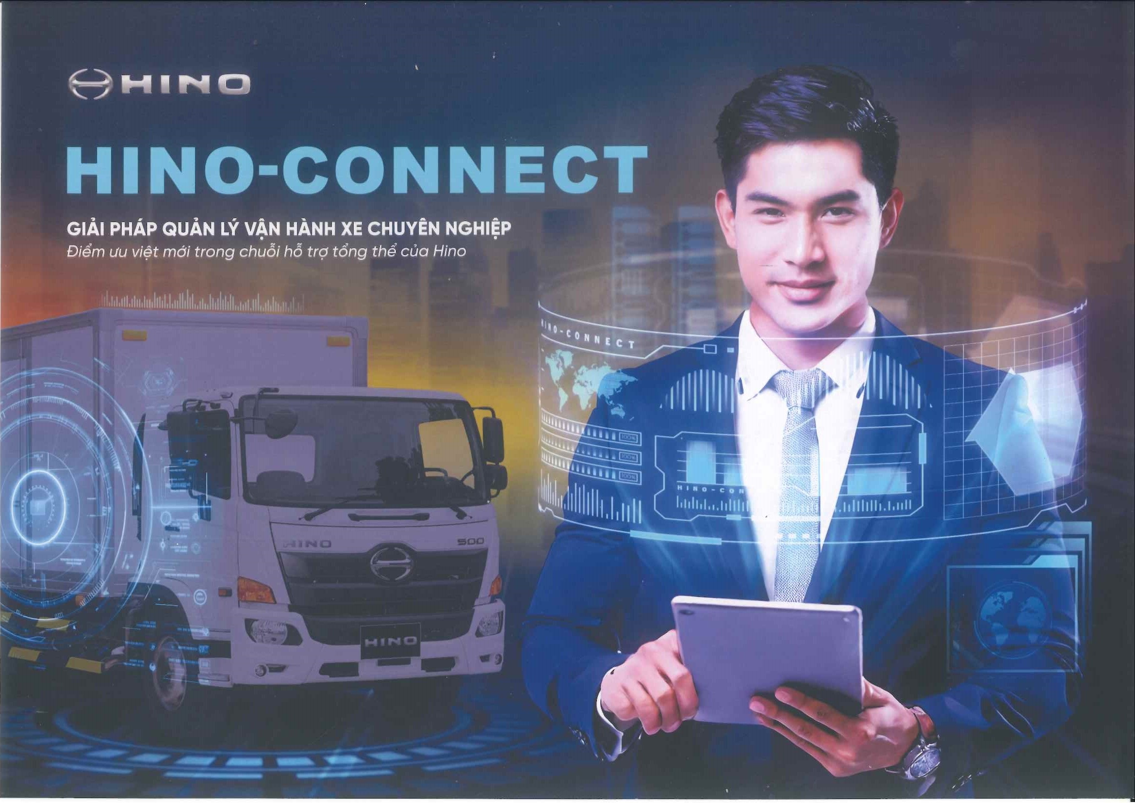 hino connect của xe tải hino